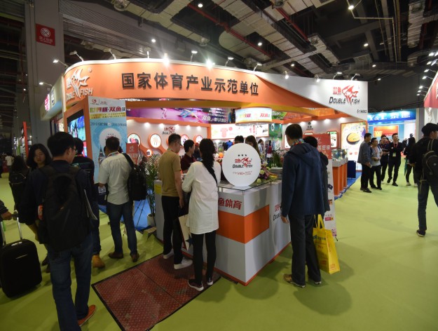Double Fish nahm an der China Sports Goods Exposition 2018 teil