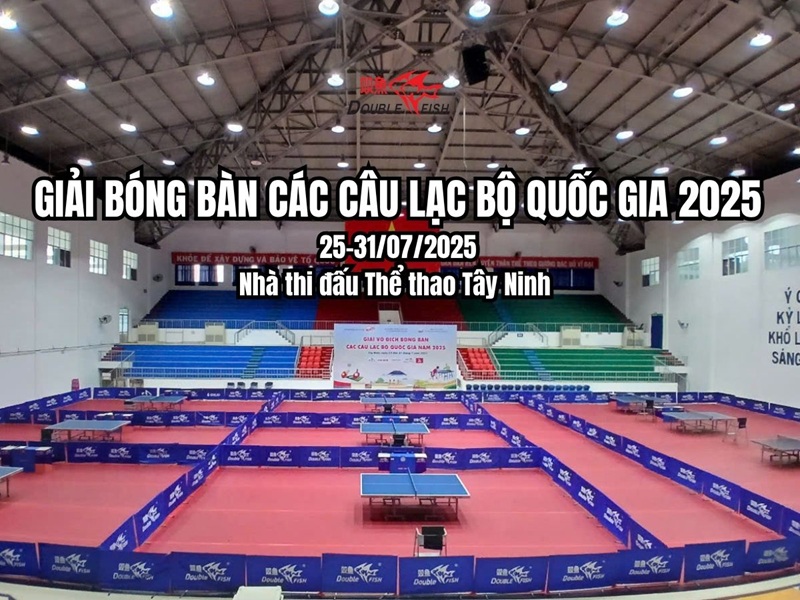 Double Fish Accompanies the 2025 National Club Table Tennis Championship